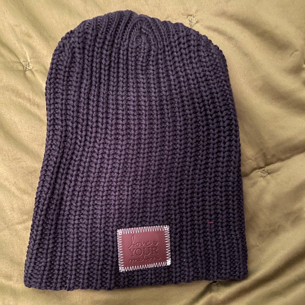 NEW Black Love Your Melon Beanie